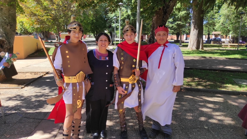 Vía Crucis en espacio abierto